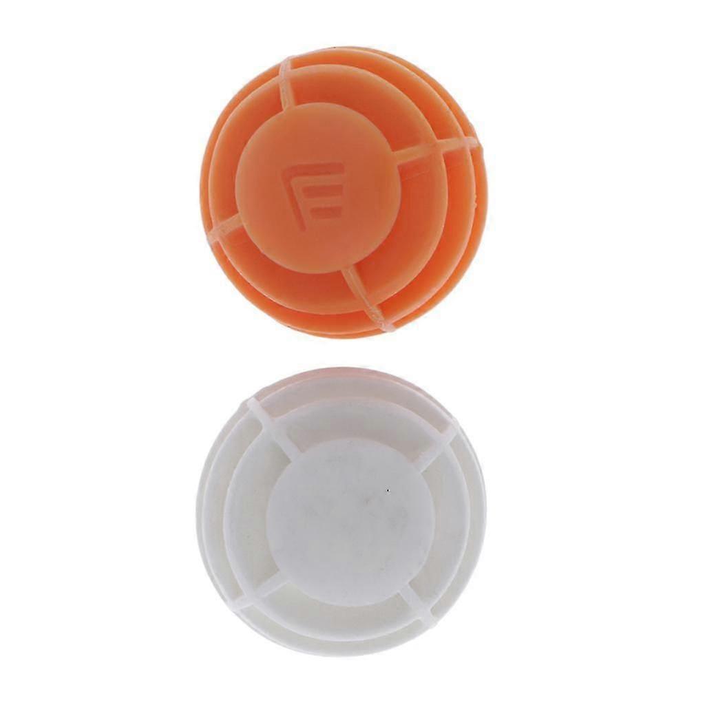 2PCS Lightweight Soft Sponge Rainbow Golf Practice Balls for Indoor Training