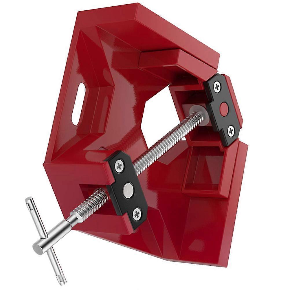 T Shaped Angle Clamp, Durable Frame Clamp Tool for Woodworking, Framing, Welding and Furniture Installation