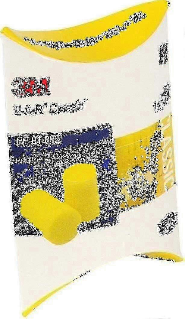 3m Ear Classic Ear Plugs 50 Pairs Packed Snr 28db Yellow Ear Defenders 2024rui