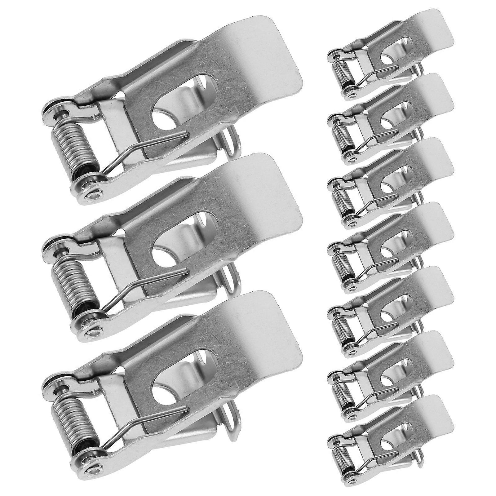 Fixed Spring Clip for Lamp Recessed Light Spring Clip Ceiling Mounting Indoor Lighting Quick Installation 10Pcs