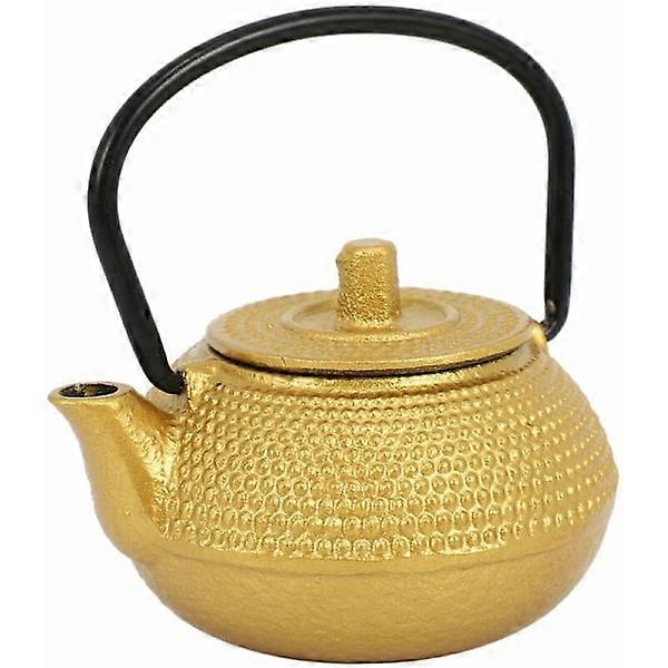 Mini Japanese style iron Tetsubin small teapot 50ml, easy to carry
