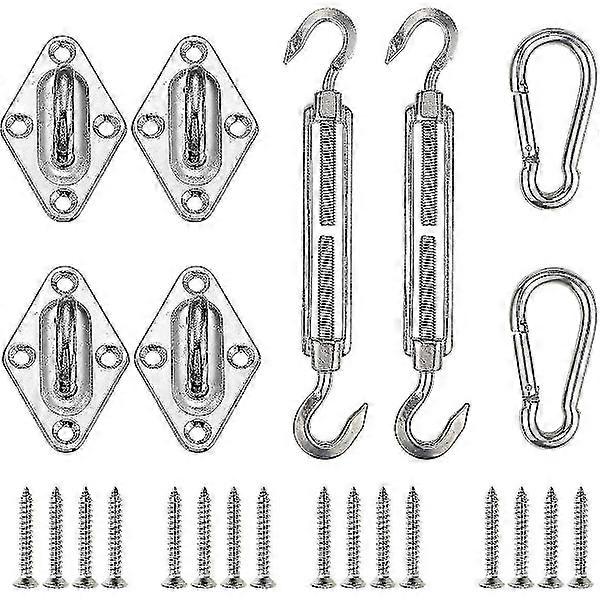 Sail Shade Attachments, Garden Sail Attachment Kit, Shade Safety Attachment Kit, Sun Sail Attachment Kit For Sail Installation