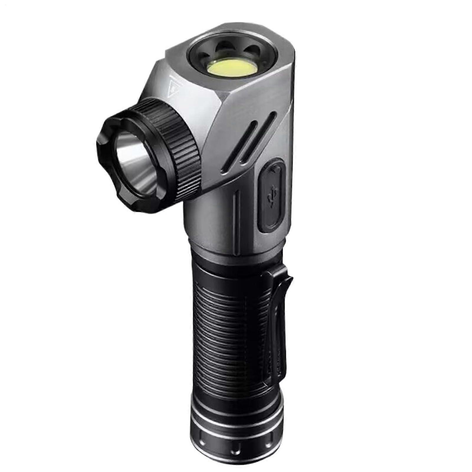 Ultrabright dimmable LED flashlight  Aluminum alloy  IP54 magnetic for camping,