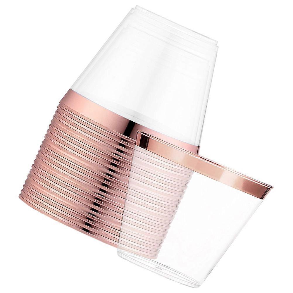 Decorative Multi-Use Party Home Use Rimmed 25Pcs