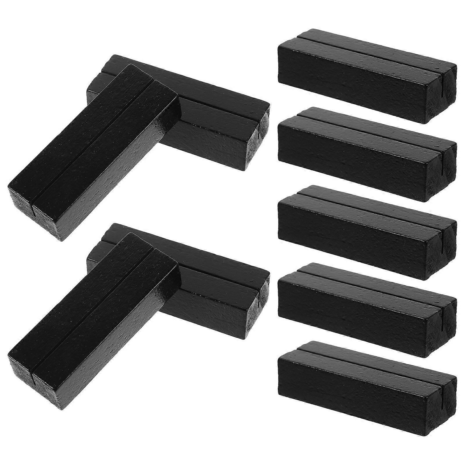 20PCS Business Card Holders Memo Clips Stands Table Organizers for Home Office Decor Stable Structure for Notes Photos Diy Crafts Events