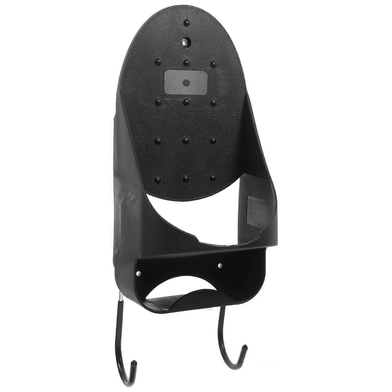 Wall Mount Ironing Board Holder with Removable Hooks 1 Set Storage Rack for Laundry Rooms Organizer