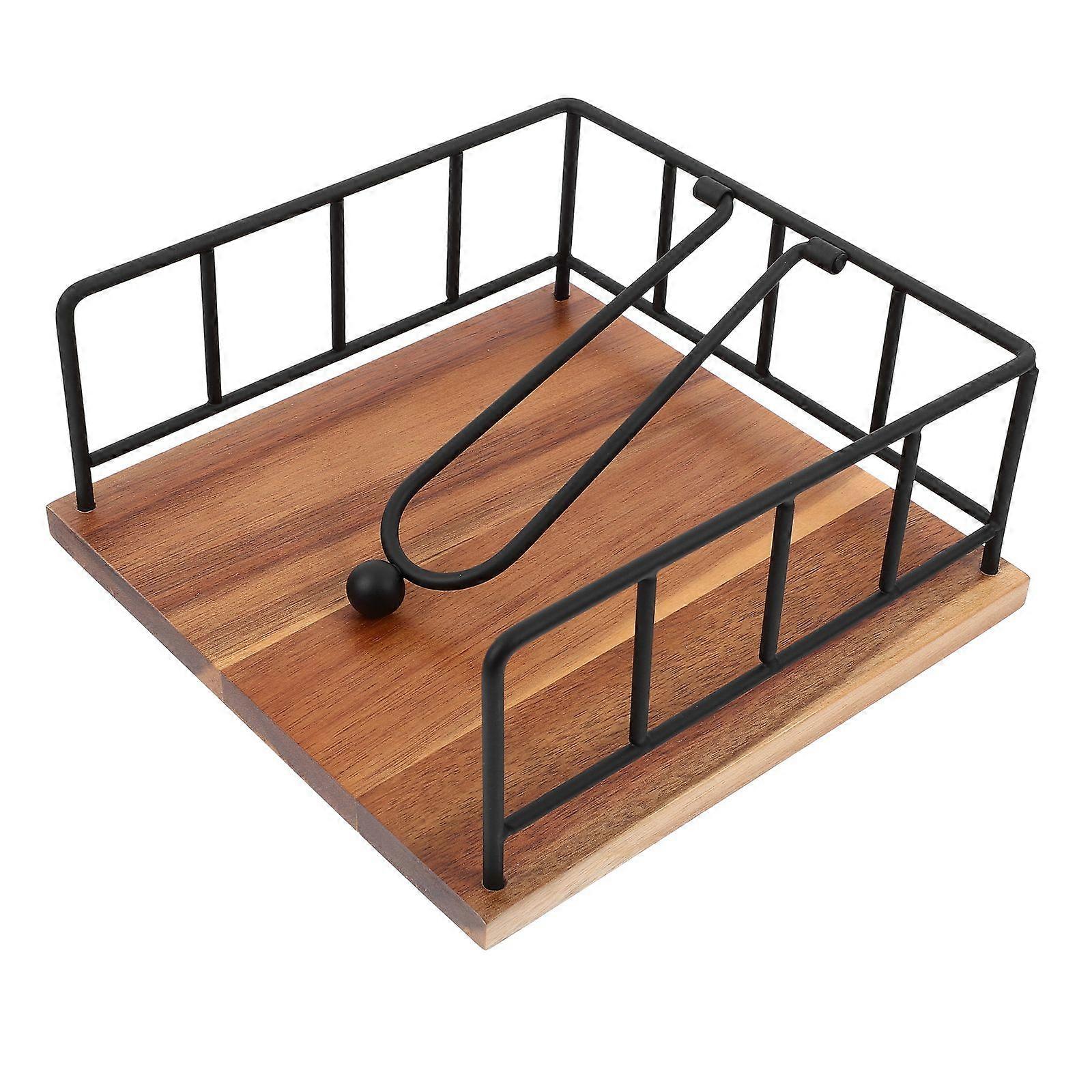 Tabletop Napkin Stand Vintage Napkin Holder Paper Tissue Dispenser Decorative Napkin Organizer