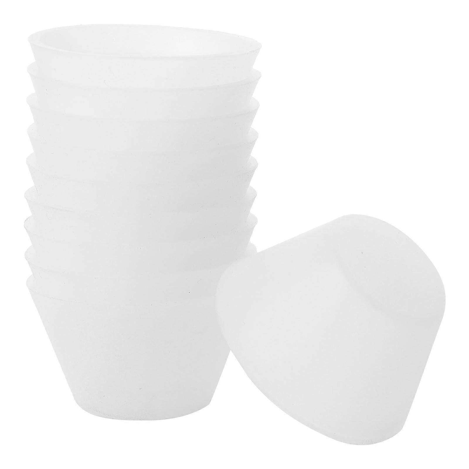 10pcs Reusable Silicone Epoxy Mixing Cups – Flexible, Durable & Easy to Clean for DIY Craft Projects and Resin Work