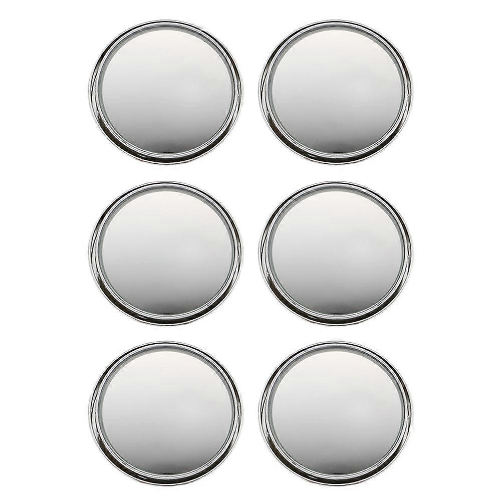 Automotive Accessories 3 Pairs Car Mirror 5.5X5.5cm High Definition For Driving Safety