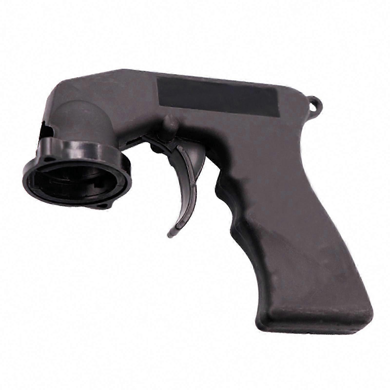 Portable Spray Adaptor Paint Care Aerosol Spray Gun Handle with Full Grip Trigger Locking Collar Maintenance Repair Tool Blue