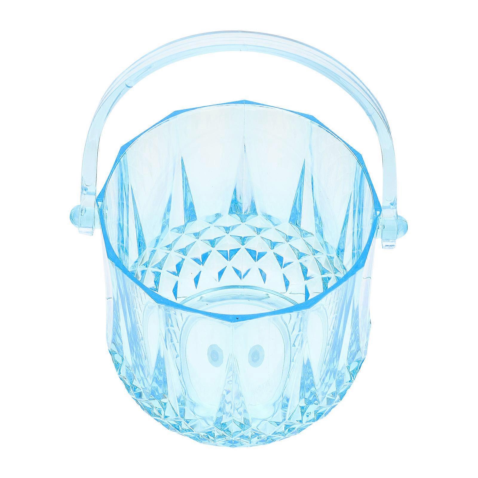 Premium Ice Storage Container 1Pack Ideal For Commercial Use Designed In Round Shape 4.9×4.9×5.1in Dimensions With Efficient Storing Ice Feature