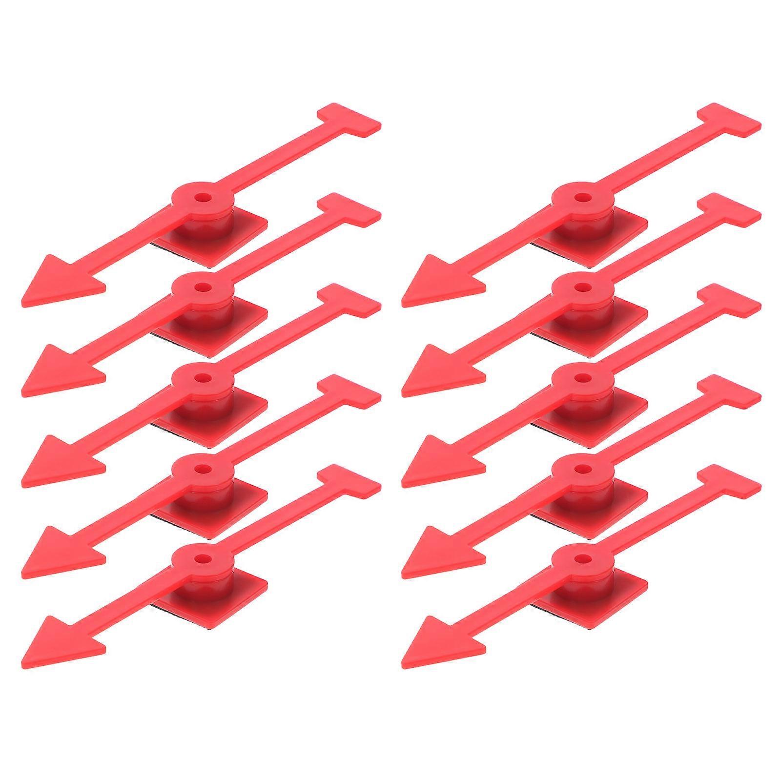 Arrow Pointers 10Pcs Learning Aid For Board Games And Educational Activities Plastic Material For Use