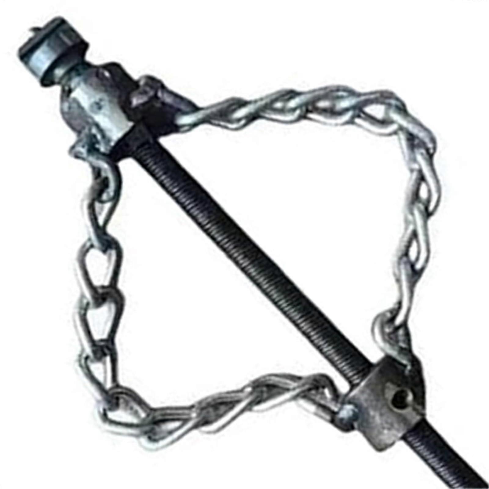 Pipe Blockage Remover Tool Flexible Rotating Scraping Chain for Cleaning