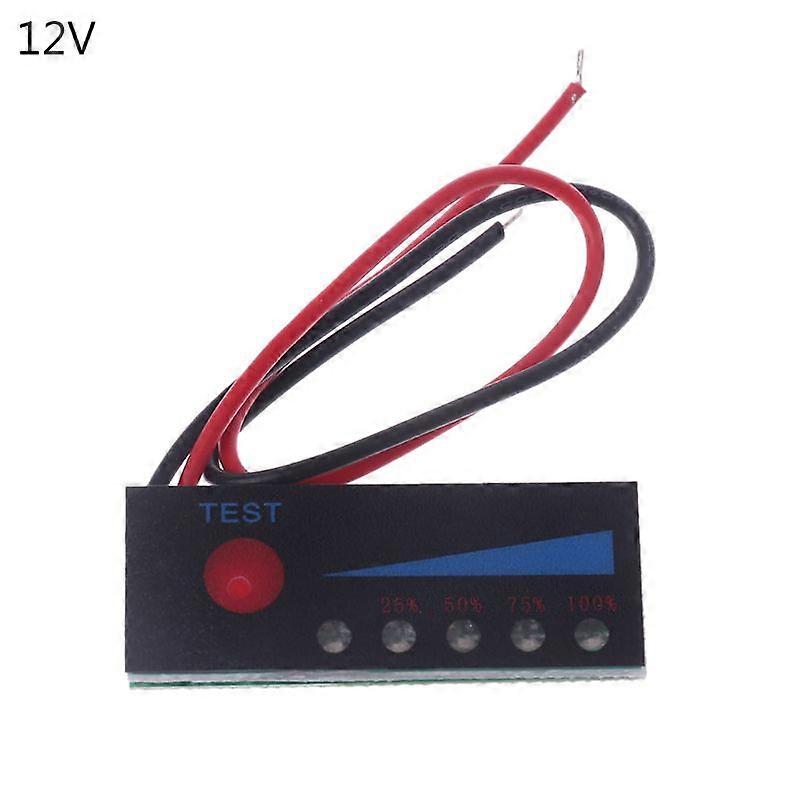 3.7V 2S-4S 18650 Lithium 12V Lead Acid Battery Capacity Indicator Power Tester