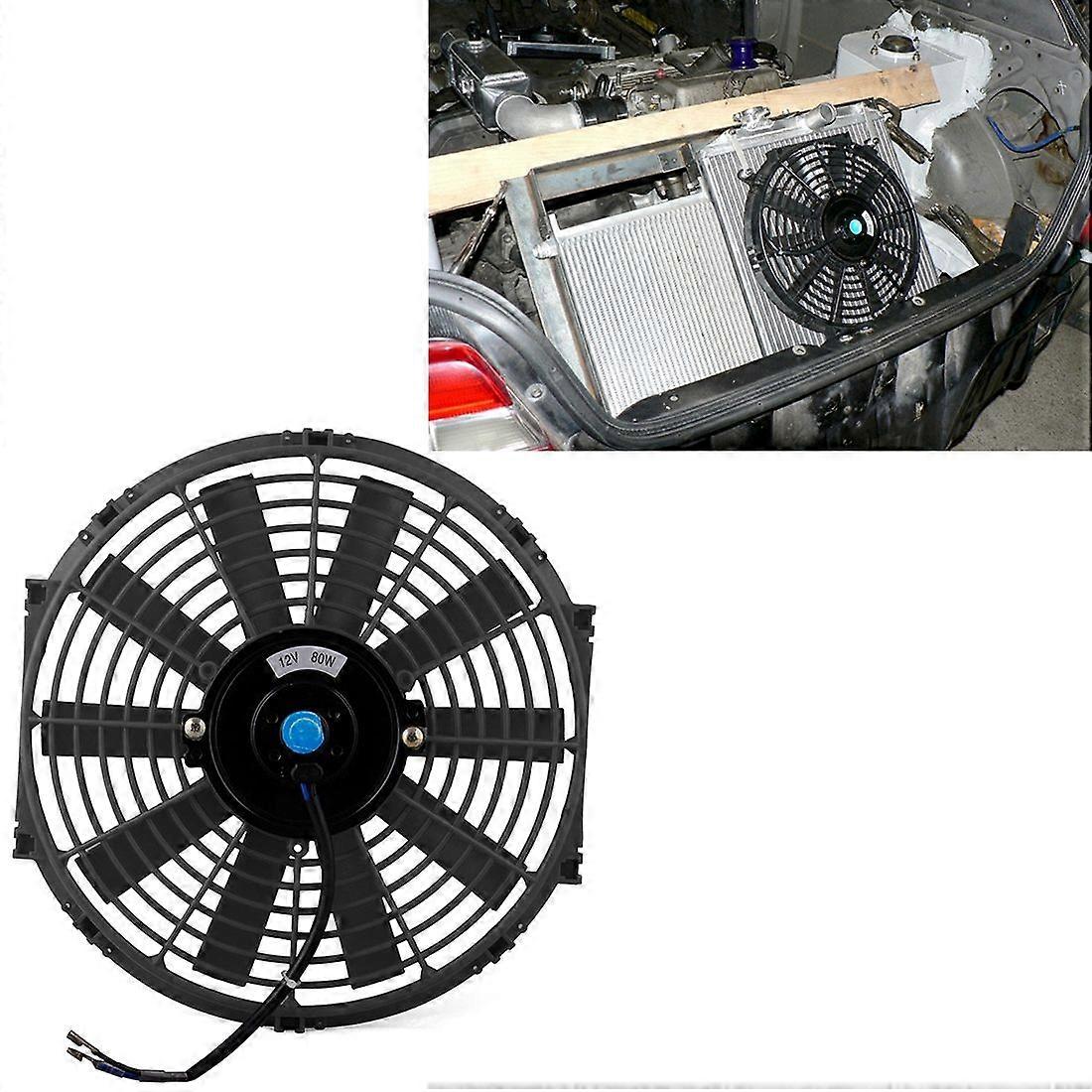 12V 80W 12 inch Car Cooling Fan