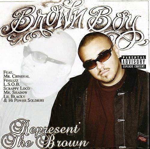Brown Boy - Represent the Brown  [COMPACT DISCS] Explicit, Enhanced USA import