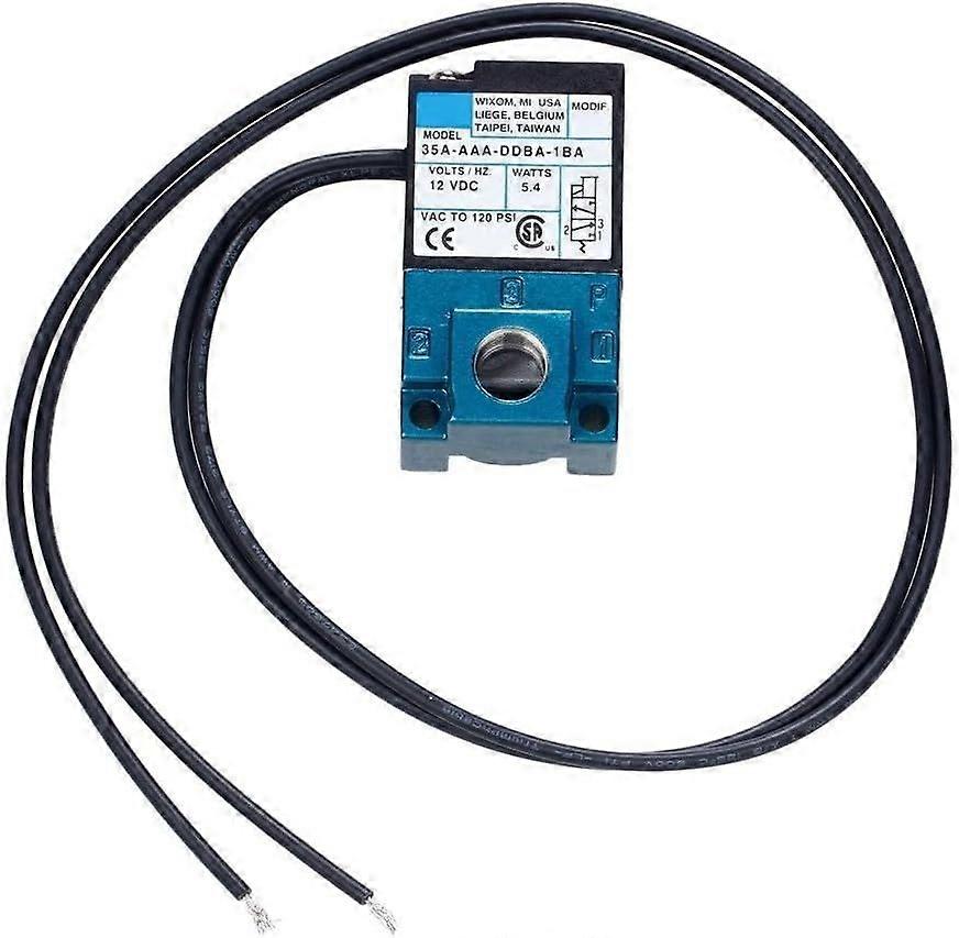 35A-AAA-DDBA-1BA CONTROL DE REFUERZO 35A 12V-DC 1/8 IN NPT VÁLVULA SOLENOIDE B238300
