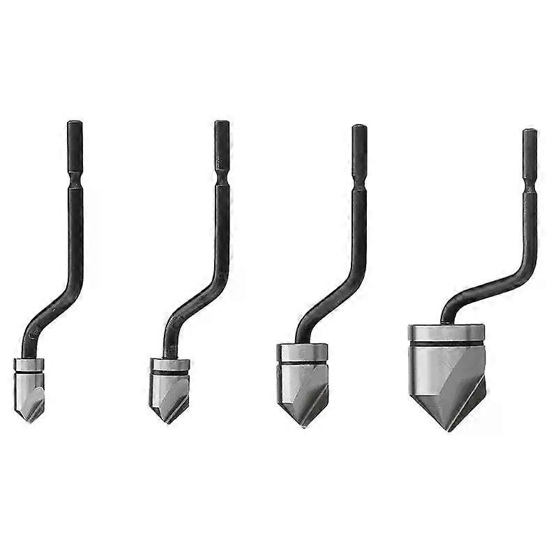 Q81C Durable Deburring Tool Head Chamfering for Aluminum Metal Plastic and Wood Deburring Tool S-Rotary Velcro Remove