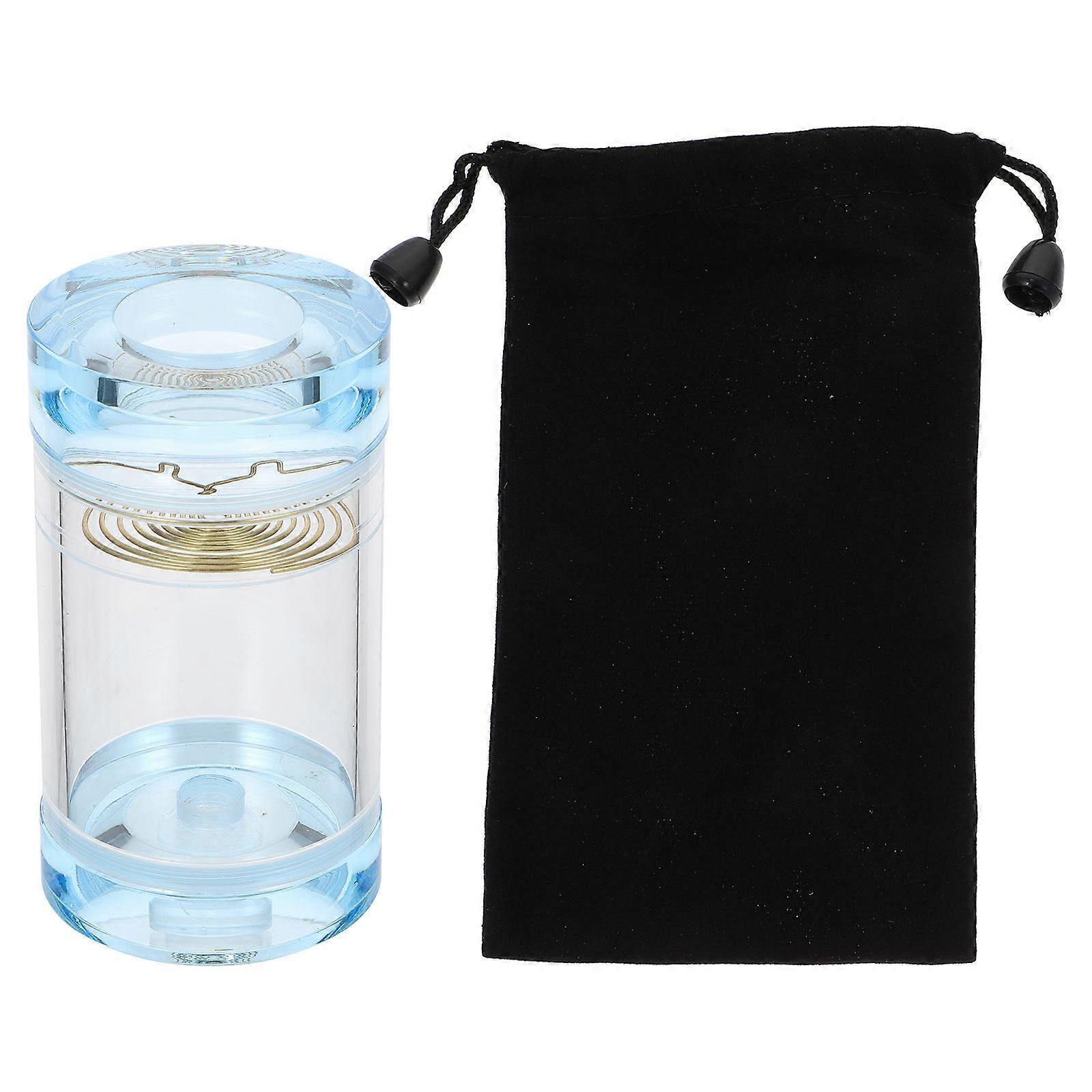 Glass Jar For Insect Observation 6x11cm Ventilated Design 1Pc