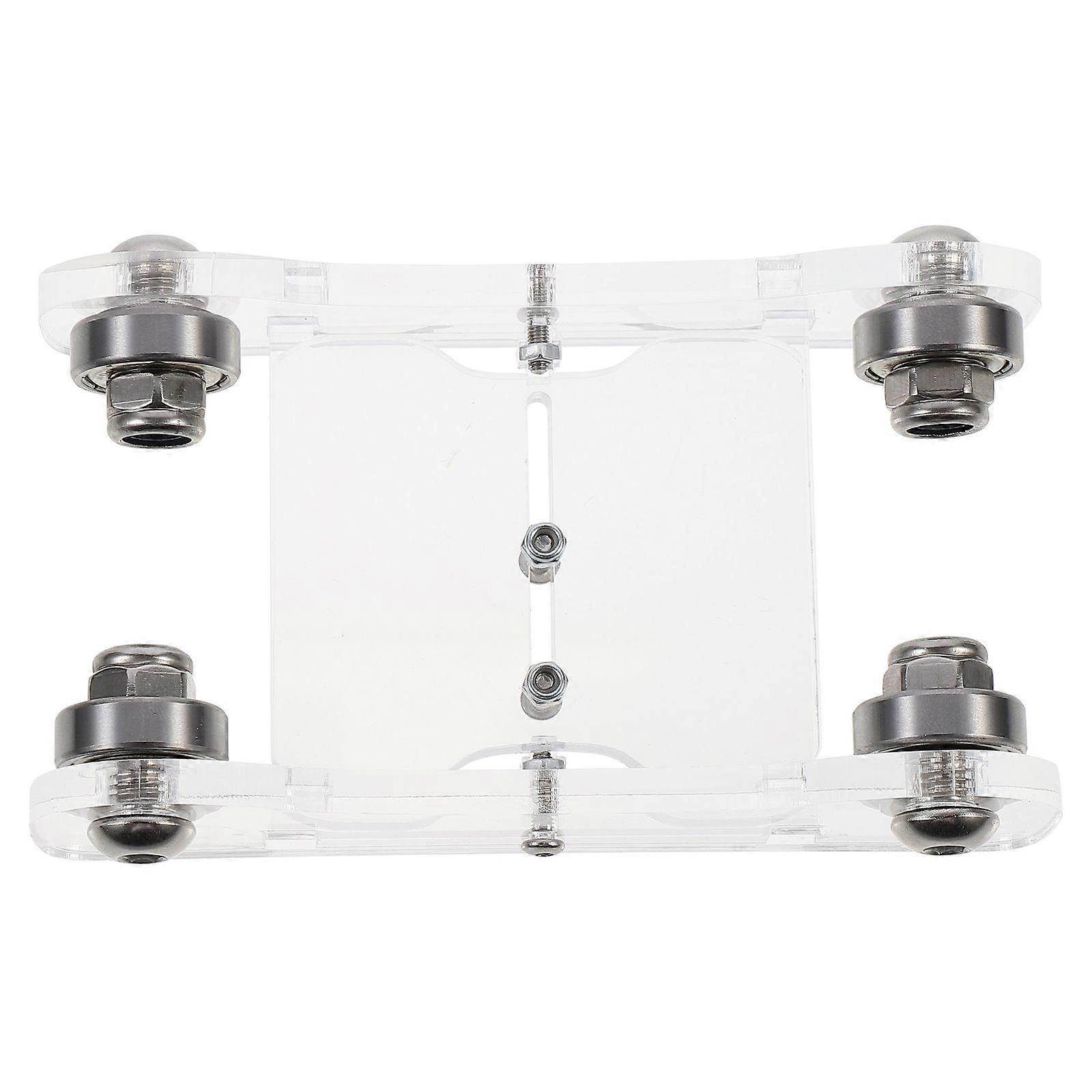 Printing Shelf 1 Set Adjustable Holder For 3D Printer Supplies 13x7.5cm Silver Design