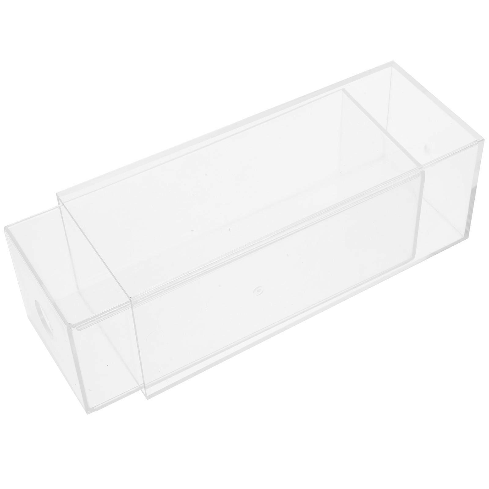 Transparent Material Storage Box for Home Organization with Lightweight Design and Multipurpose