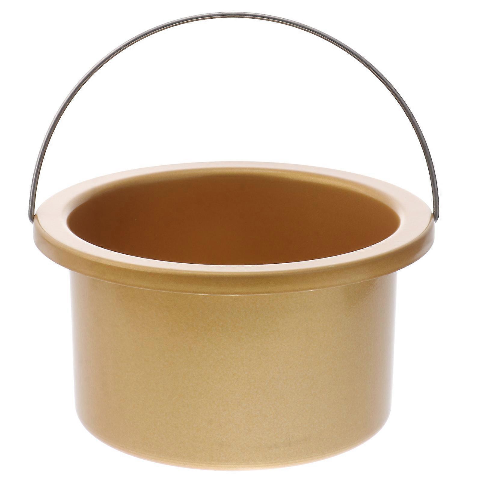 1pc Non Stick Wax Melting Container Aluminum Bowl Accessory
