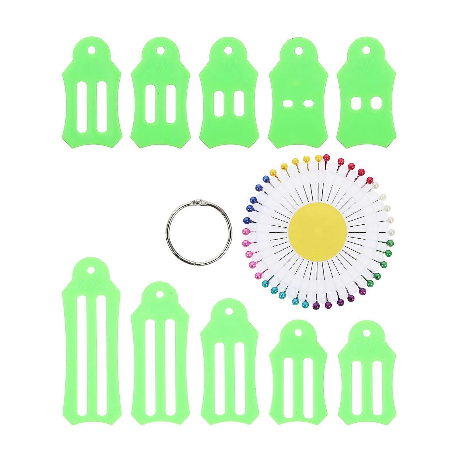 Bias Tape Maker Tool Set Designed For Personal Craft Projects Ideal For Sewing Enthusiasts 12Pcs