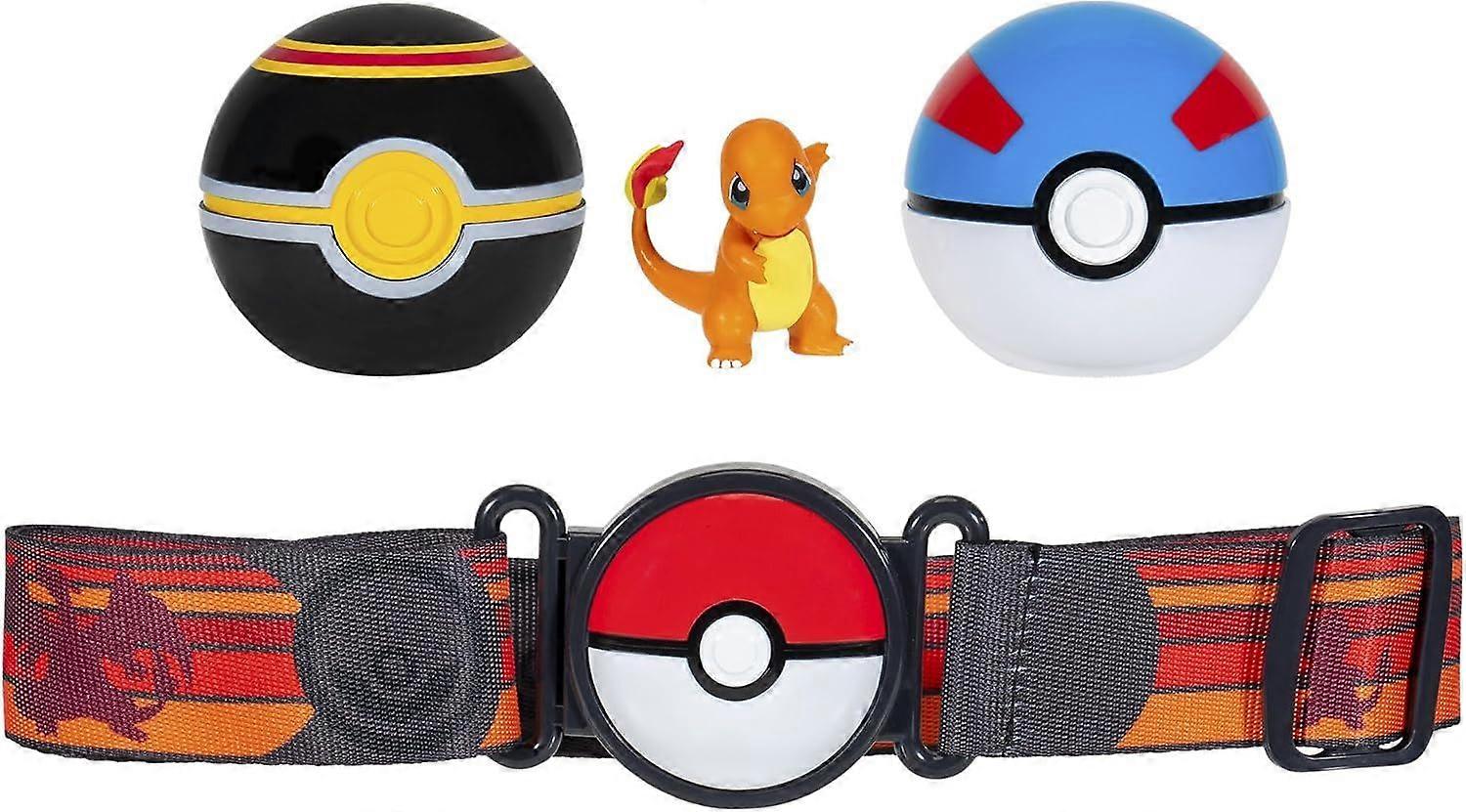 Pokemon - Clip n Go Poke Ball Set (Charmander) Toy