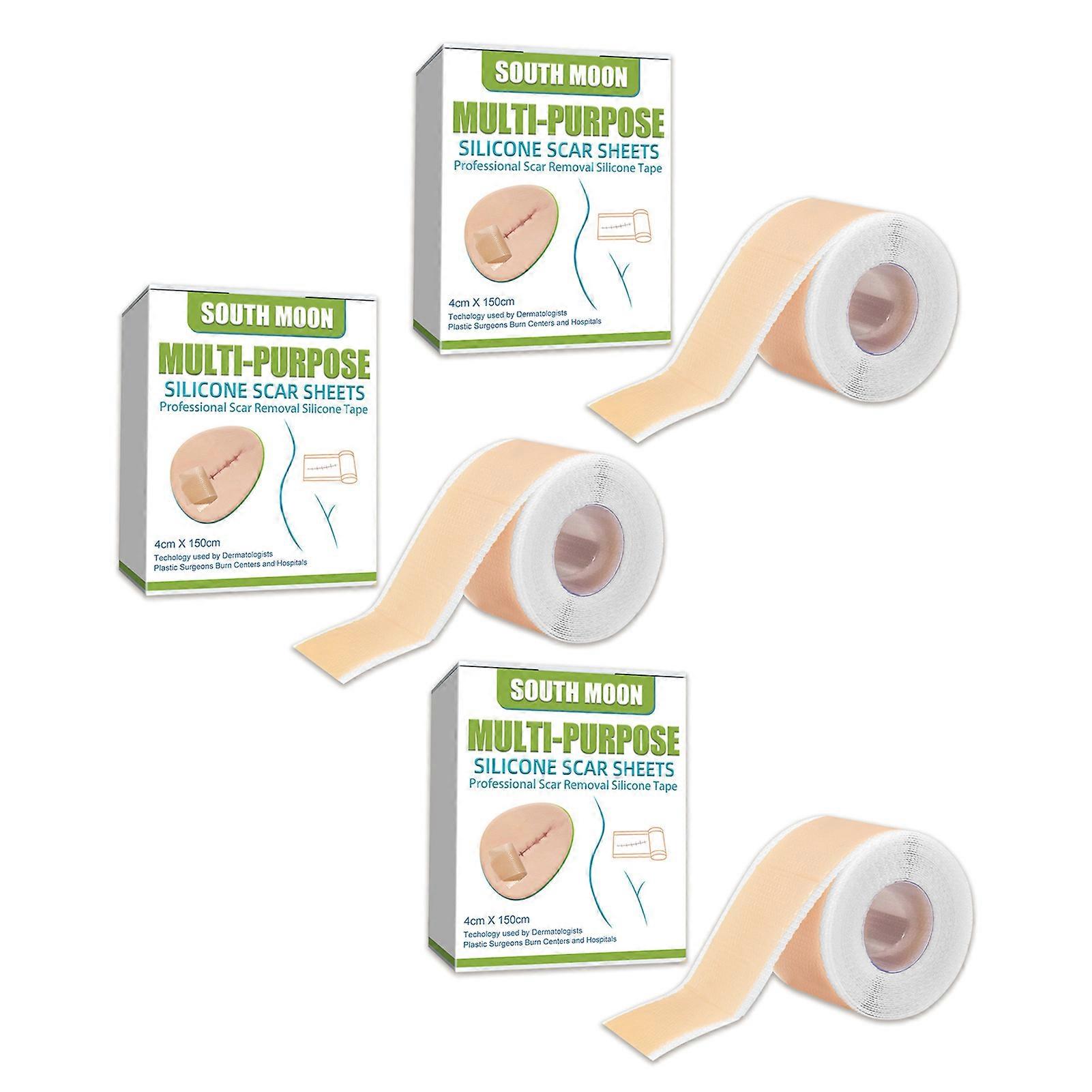 Multi-Purpose Silicone Scars Sheets Professional Flattening Scars Sheet for Acnes Scars
