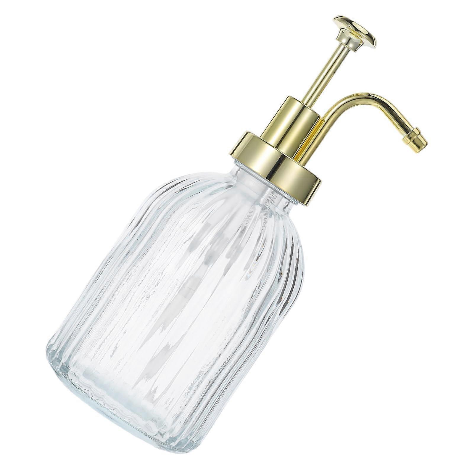 Liquid Soap Dispenser with Pump, Refillable Multifunctional Soap Dispenser for Kitchen and Bathroom, Durable Design