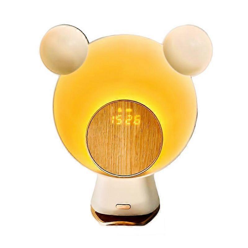 Night Light Smart Speaker Wireless Charging Alarm Clock