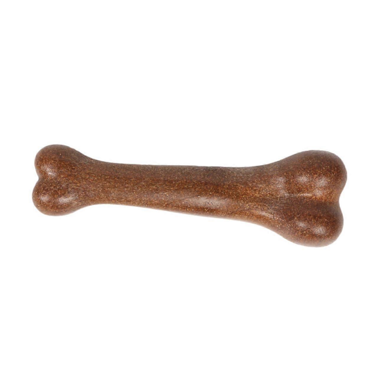 1Pc Dog Molar Stick Pet Chew for Healthy Teeth Fresh Breath Durable Interactive Training Tool for Dogs Brown