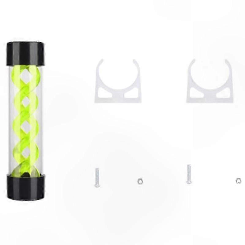 200mm PC Water Cooling Reservoir with G1/4 Thread for Computer Cooling Systems (Green)