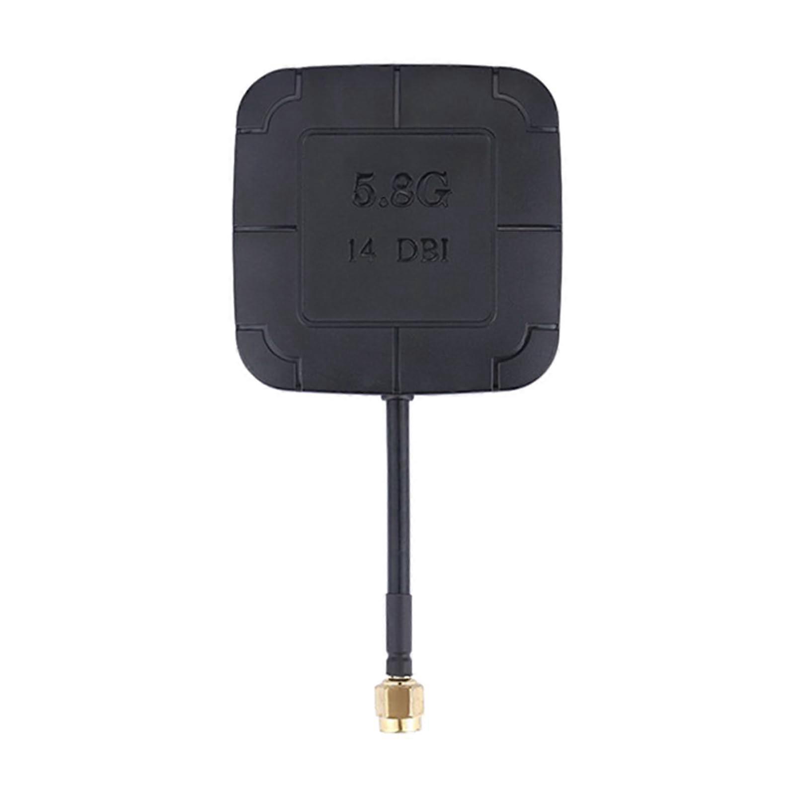 Upgraded 5.8G 14DBI Flat Panel ABS FPVs Receiver Part 5.8G 14DBI Gains Flat Panel Easy for Quadcopters