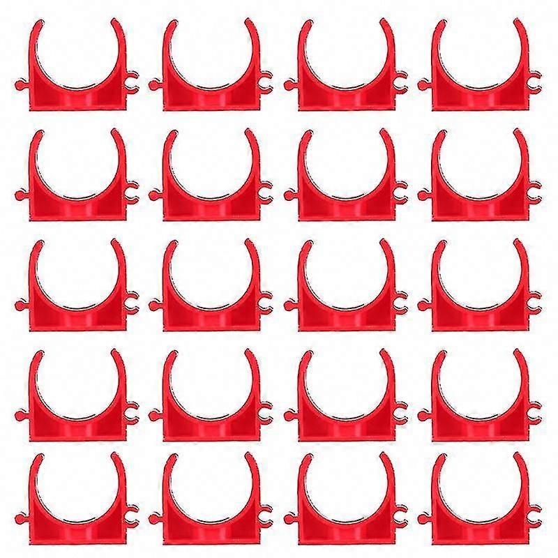 1pcs PVC Pipe Clamp for Secure Fastening - Durable Plastic Pipe Holder