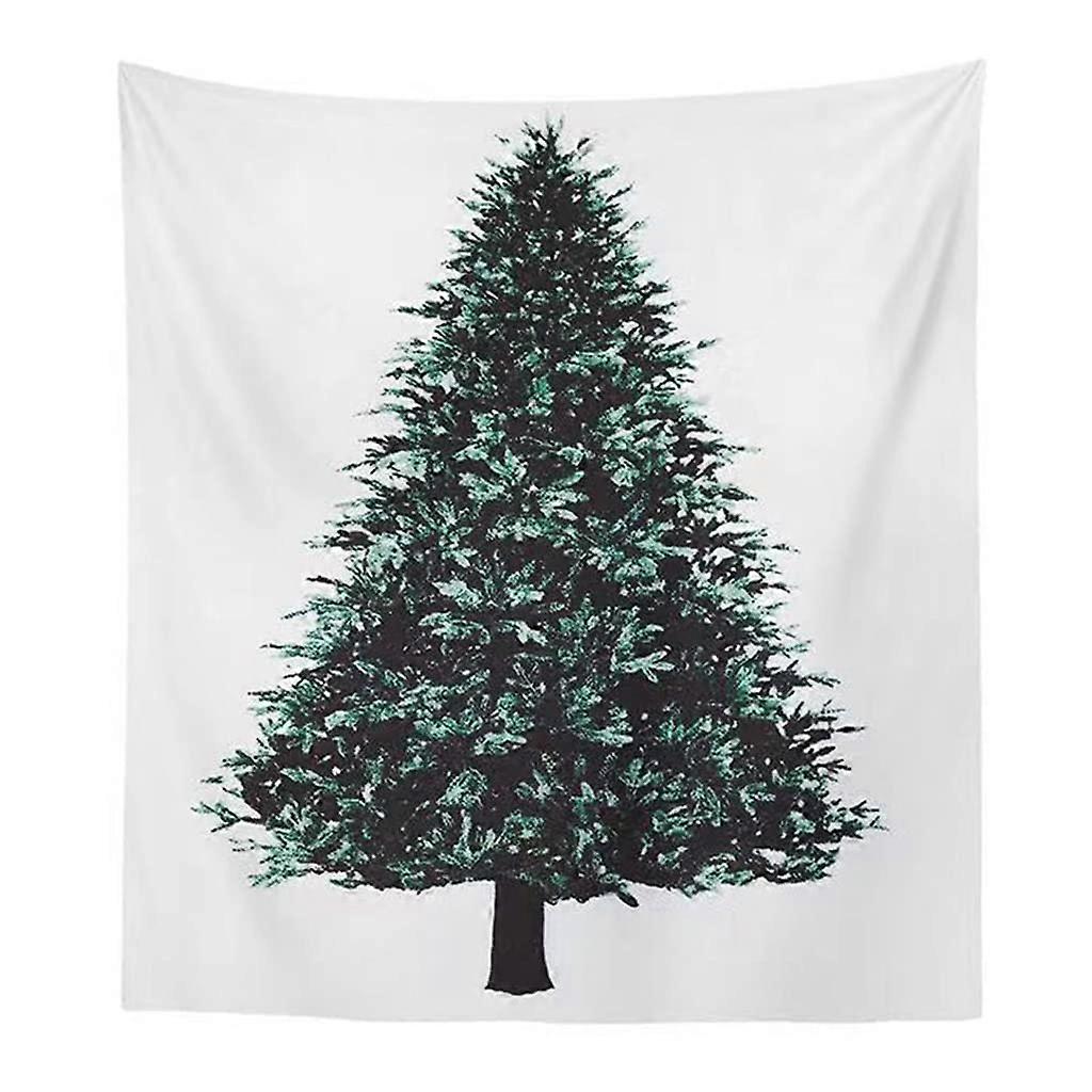 Christmas Tree Tapestry Background for Photography Studio Props, Holiday Decor for Children and Adults, 7ft x 5ft, Soft Fabric