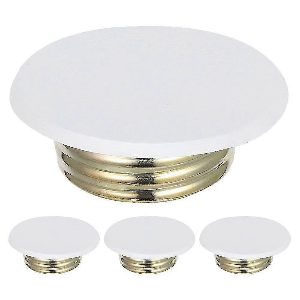 4pcs Fire Sprinkler Covers Plate For Ceiling System Protection Head Trim Ring Indoor Inside