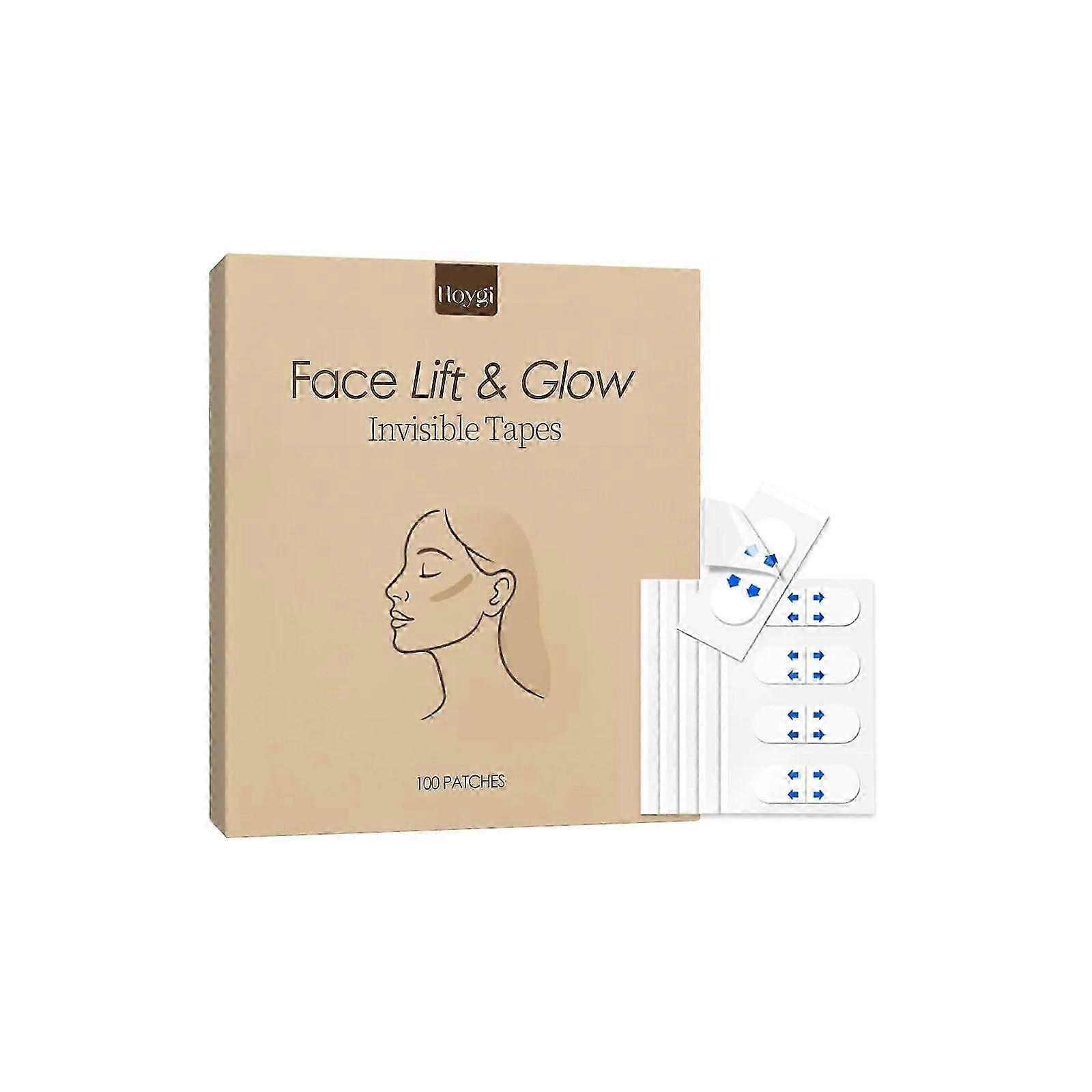 Hoygi face lifting invisible patch Firming facial skin hydrating lifting V-shaped small face transparent invisible patch