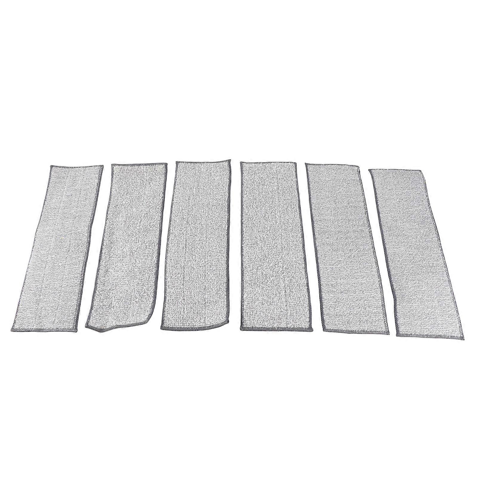 Flat Mop Head Dry Wet Dual Use Microfiber Mop Replacement Pads Flat Cleaning Mop Head for Home Use