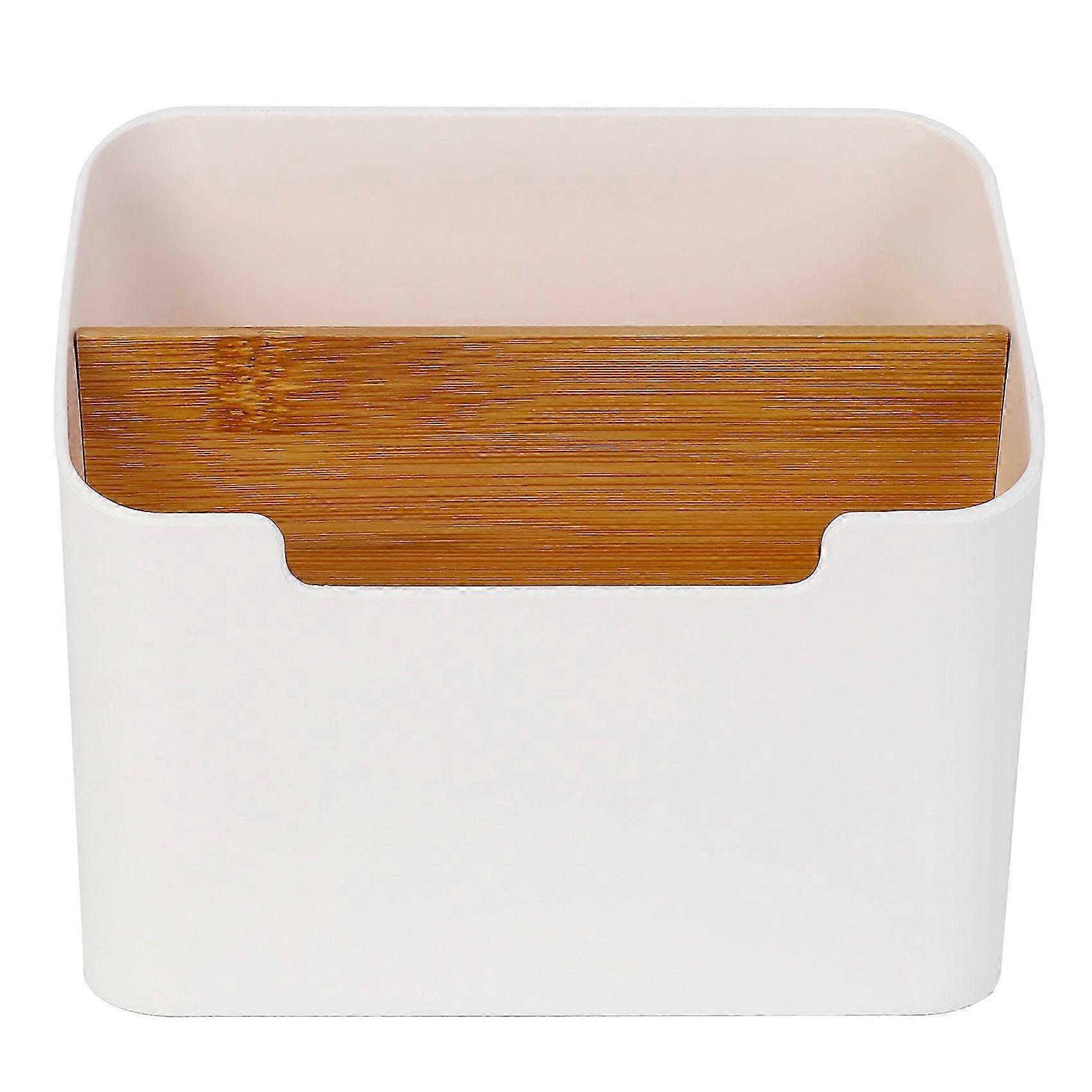 Remote Control Holder Desk Storage Organizer Box Container for Desk, Office Supplies, Home