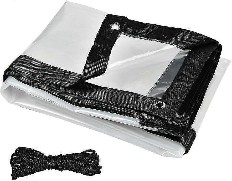 Feuille de bâche transparente imperméable