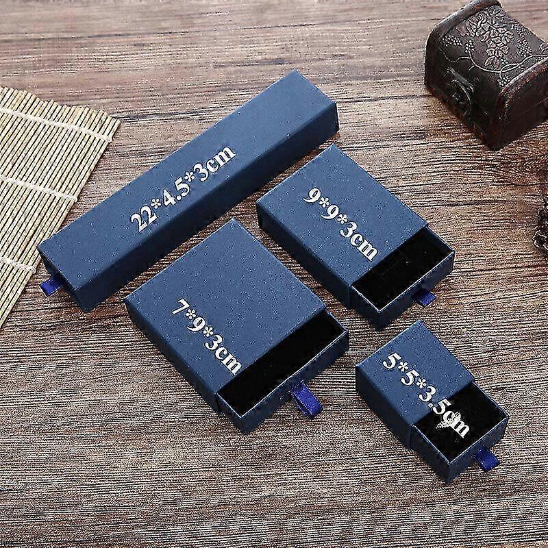 Jewelry Gift Box Ring Necklace Earring Bracelet Storage Packaging D...