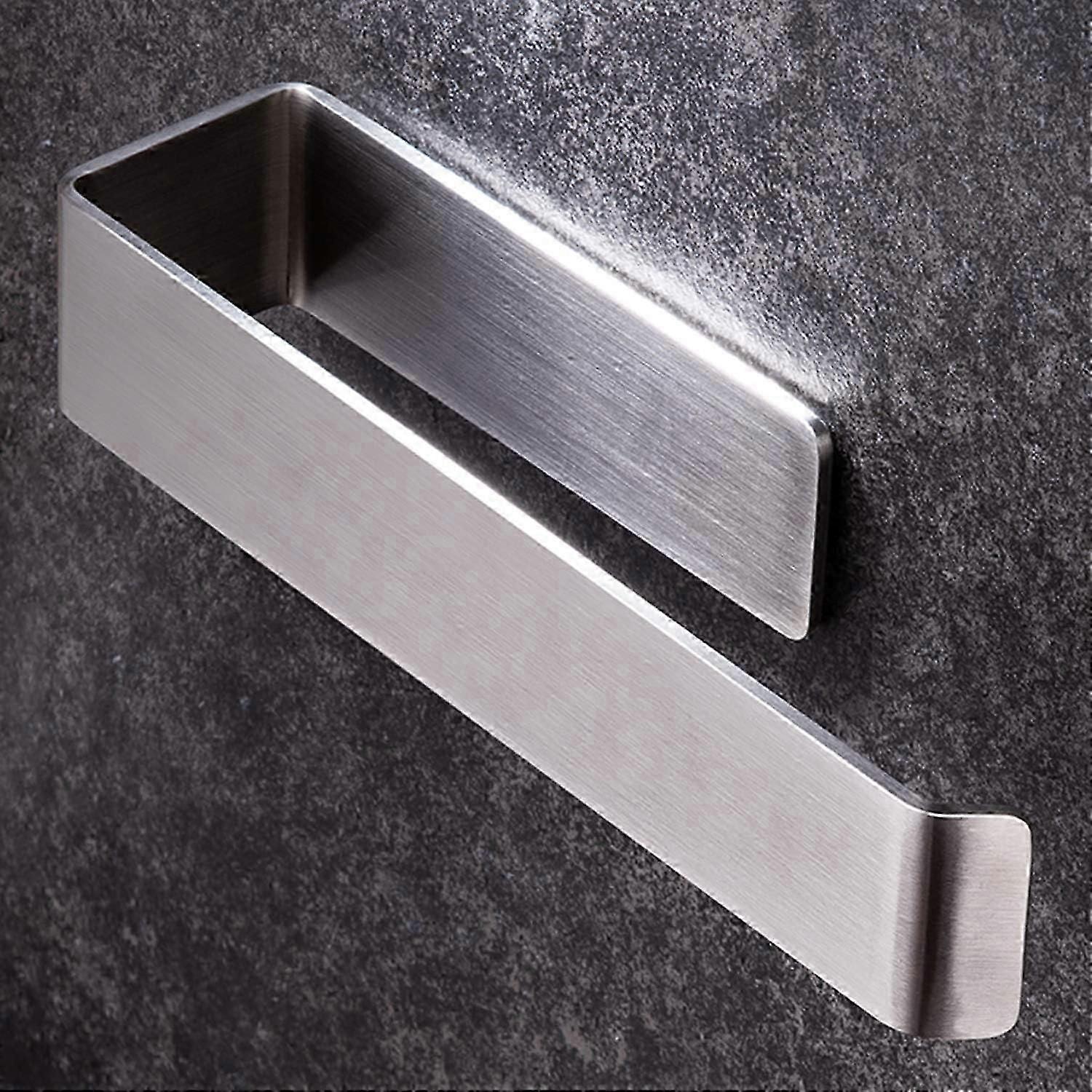 粘着性ハンドタオルホルダー - バスルーム用バスタオルリングステンレス鋼ハンドタオルレール