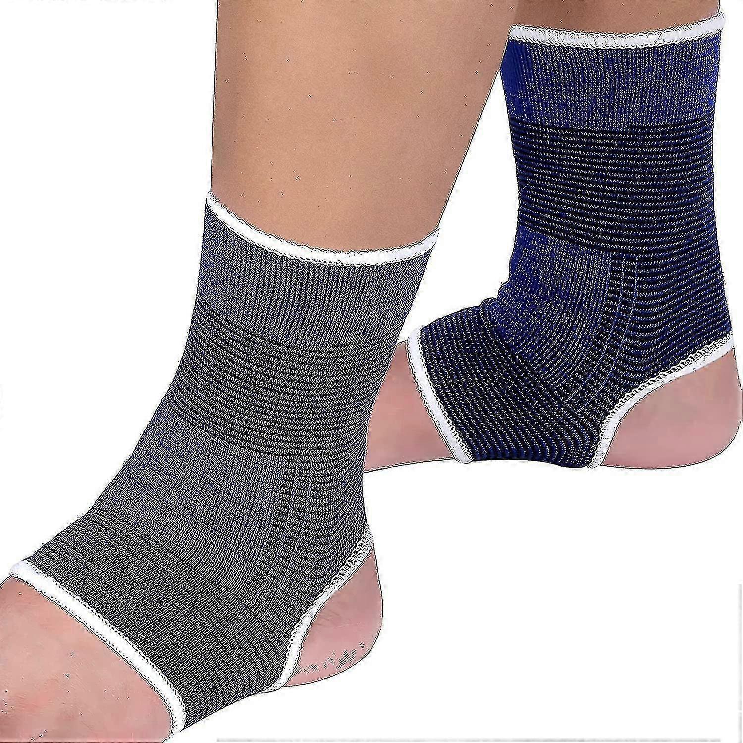 4 Pieces/ 2 Pair Kids Ankle Support Compression Kid Ankle Brace Ela...