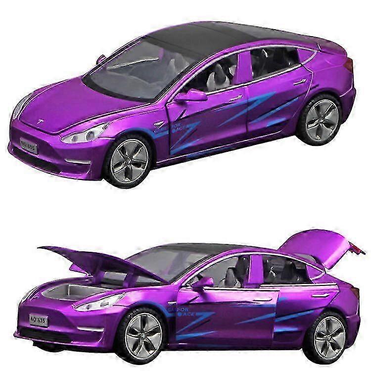 Alloy Car Model Diecast Toy Vehicles with Lights and Music