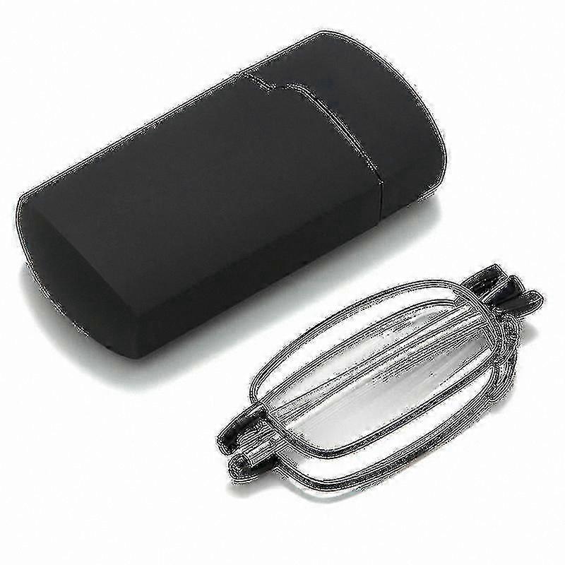 Compact Foldable Reading Glasses with Stable Frame-Free Design for Easy Portability