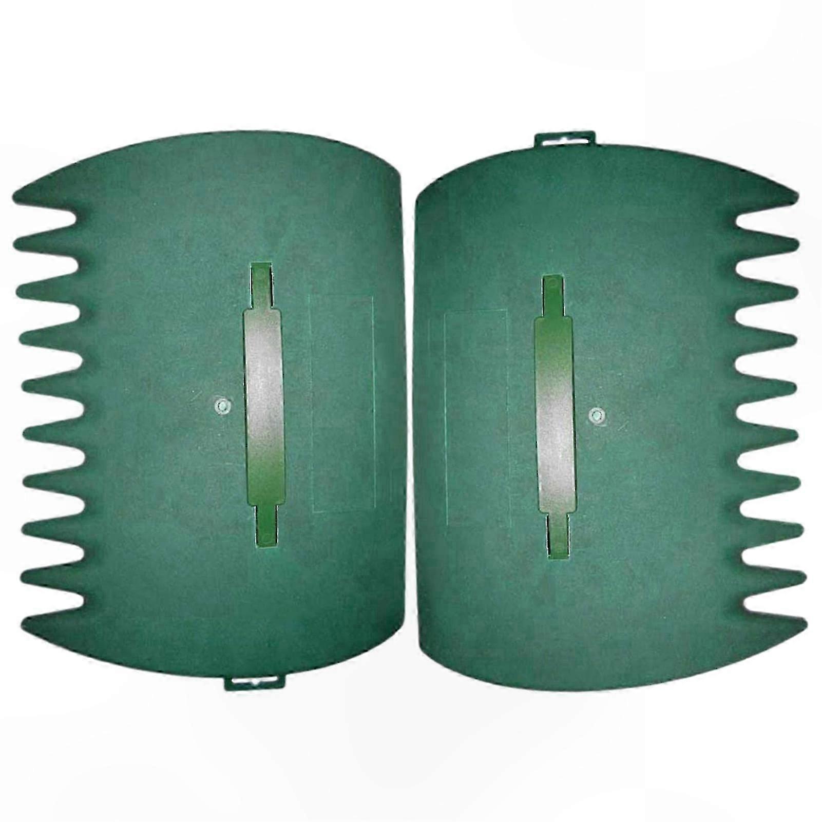 2-Pack Leaf Rake Scoops, Efficient Garden Tools for Collecting Leaves and Debris, Durable Outdoor Leaf Grabbers
