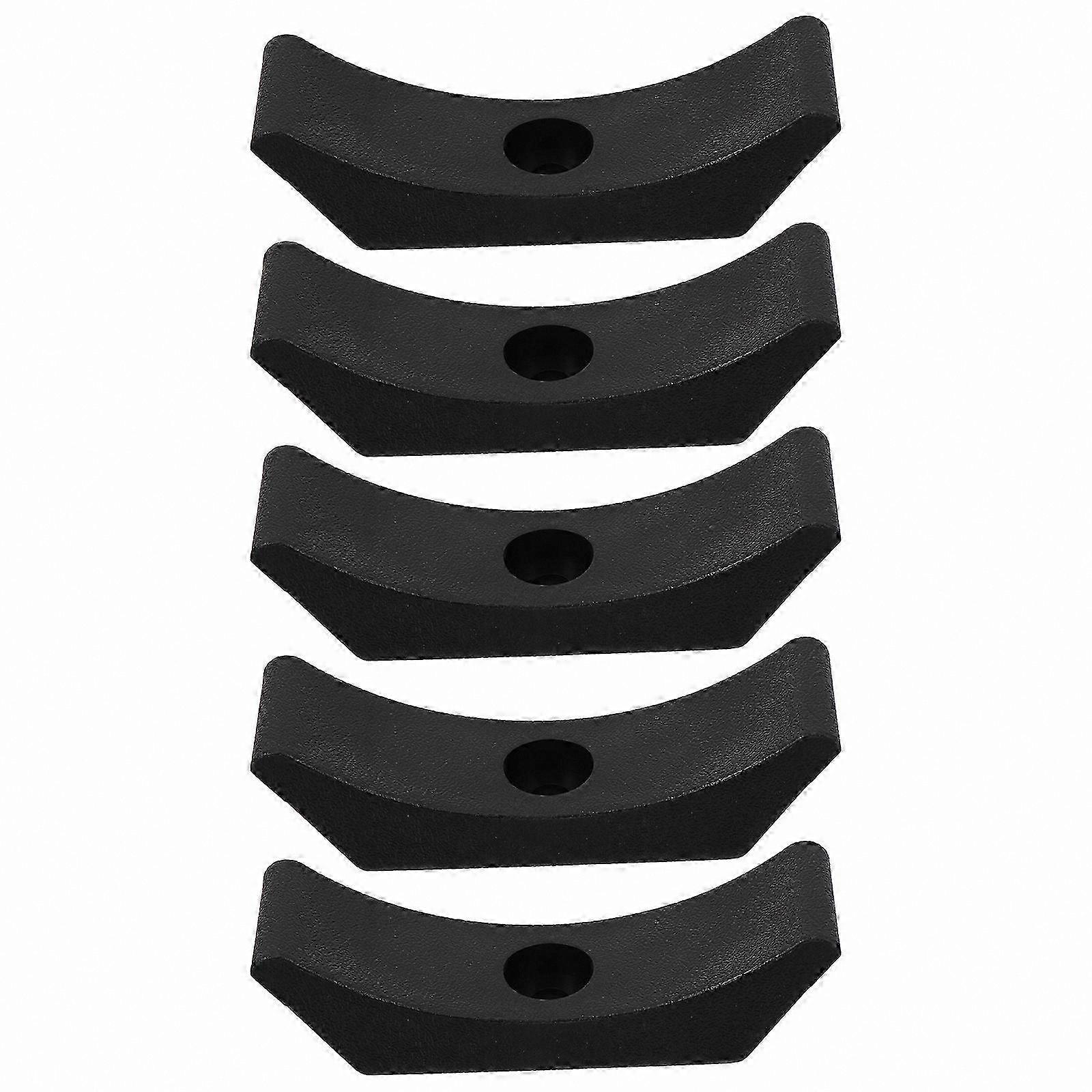 5-Piece Dumbbell Stand with Anti-Roll Design for Efficient Workouts