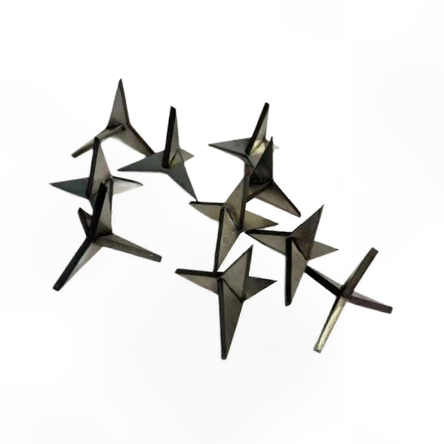 High-Strength Triangle Tire Nails, 30-Pack, Durable and Easy to Install, 2.5cm Size