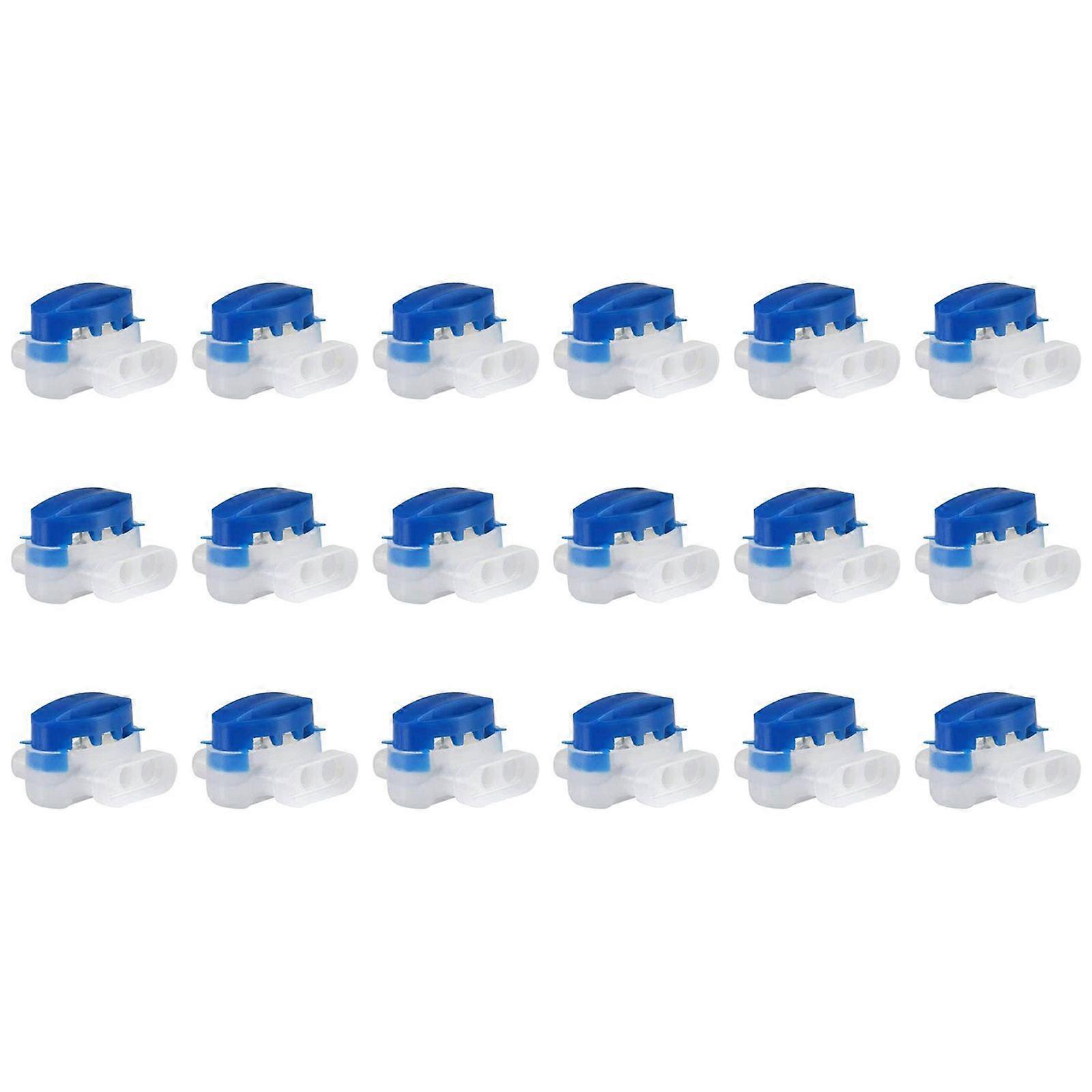 18 Pack Electrical 314-BOX Pigtail 3 Wire Connectors for 22-14 AWG Cables, Robotic Lawn Mowers